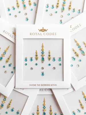 Royal Gems | Face Jewels - Turquoise