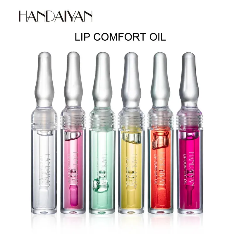 Shiny Oil Lip Gloss Mirror Water Lip Gloss Transparent Tinted Lip Oil Waterproof Lasting Liquid Lip Tint