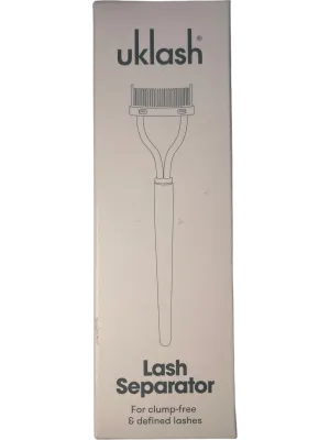 UKLASH Pink Lash Separator Tool for Clump-Free & Defined Lashes