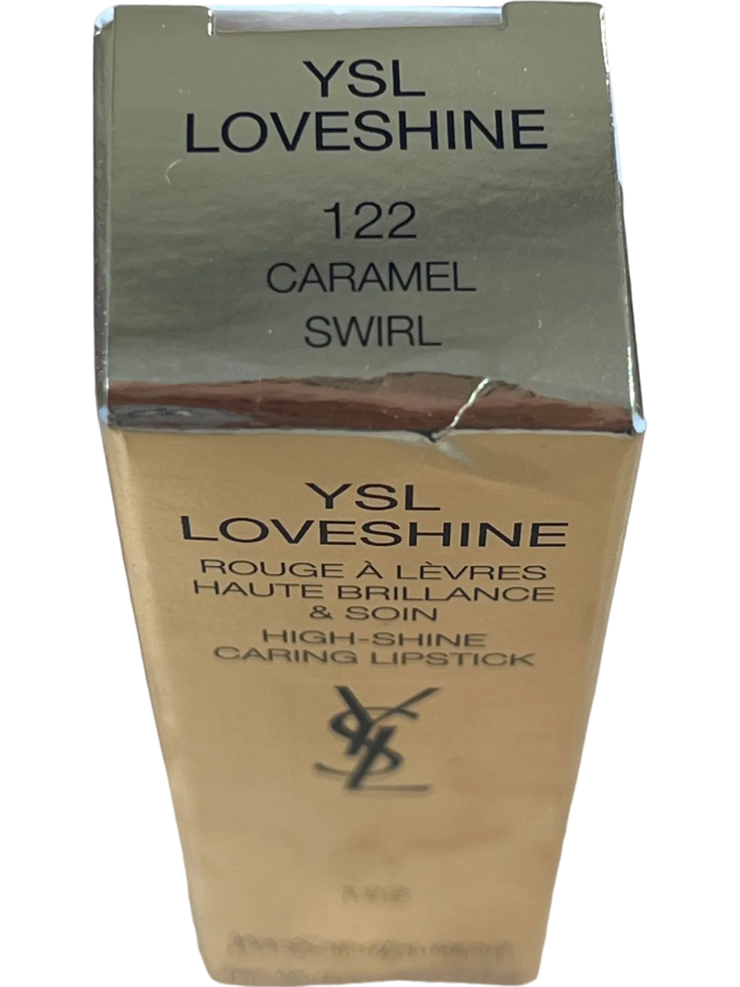 YSL Lovesine Caramel Swirl High-Shine Lipstick BNIB